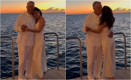 Salinas Pliego muestra romántico momento con su esposa María Laura en San Valentín; “mi mejor inversión”