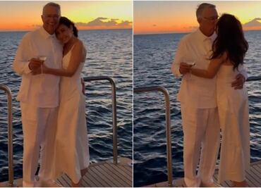 Salinas Pliego muestra romántico momento con su esposa María Laura en San Valentín; “mi mejor inversión”