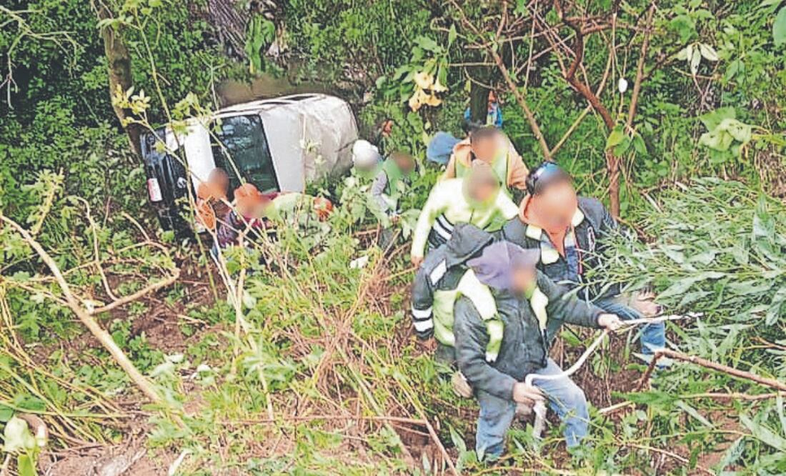 El equipo de protección sirvió para que los trabajadores no presentaran lesiones mayores. Foto Especial