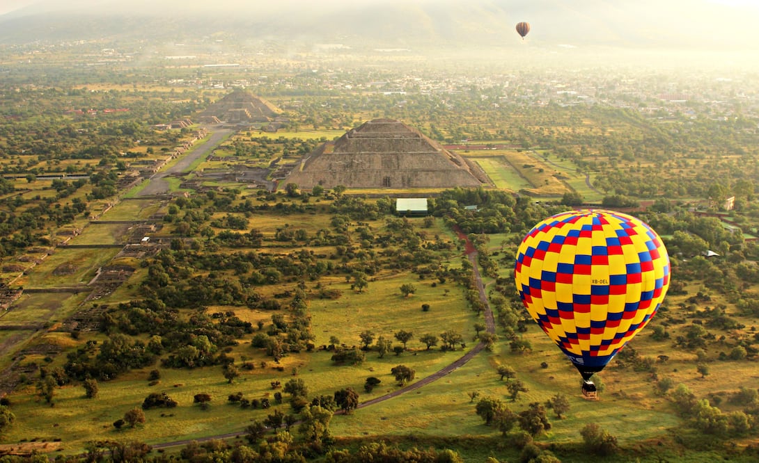Teotihuacán vivió su máximo esplendor entre los años 450 y 650 d.C. (Foto: Sky Ballons)