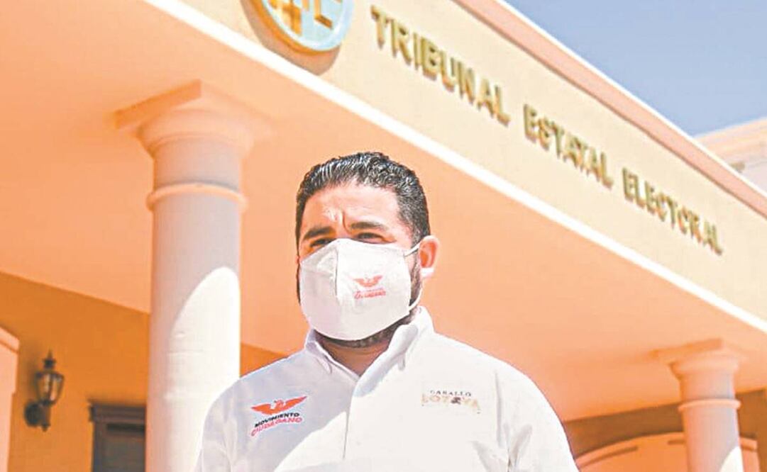 Francisco Sánchez, líder estatal de MC, presentó la impugnación. Foto: Especial.