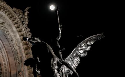 Ilumina súper luna a la CDMX este domingo