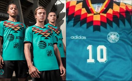 ¿Uniforme del América, una copia del de Alemania 94?