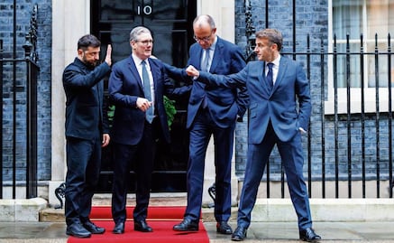 Líderes europeos dan apoyo a Ucrania; van por mal camino: Trump