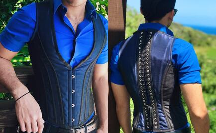 Lanzan corset para hombres y se vuelve viral