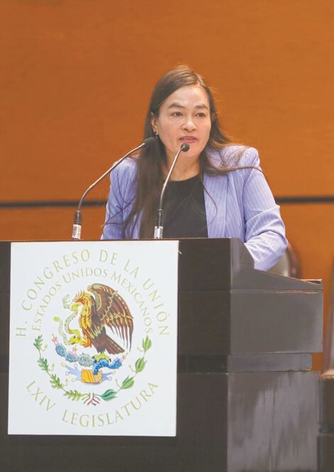 Verónica Juárez, coordinadora de diputados del PRD, dijo que esperan que las entrevistas se desahoguen en 5 días. Archivo EL UNIVERSAL