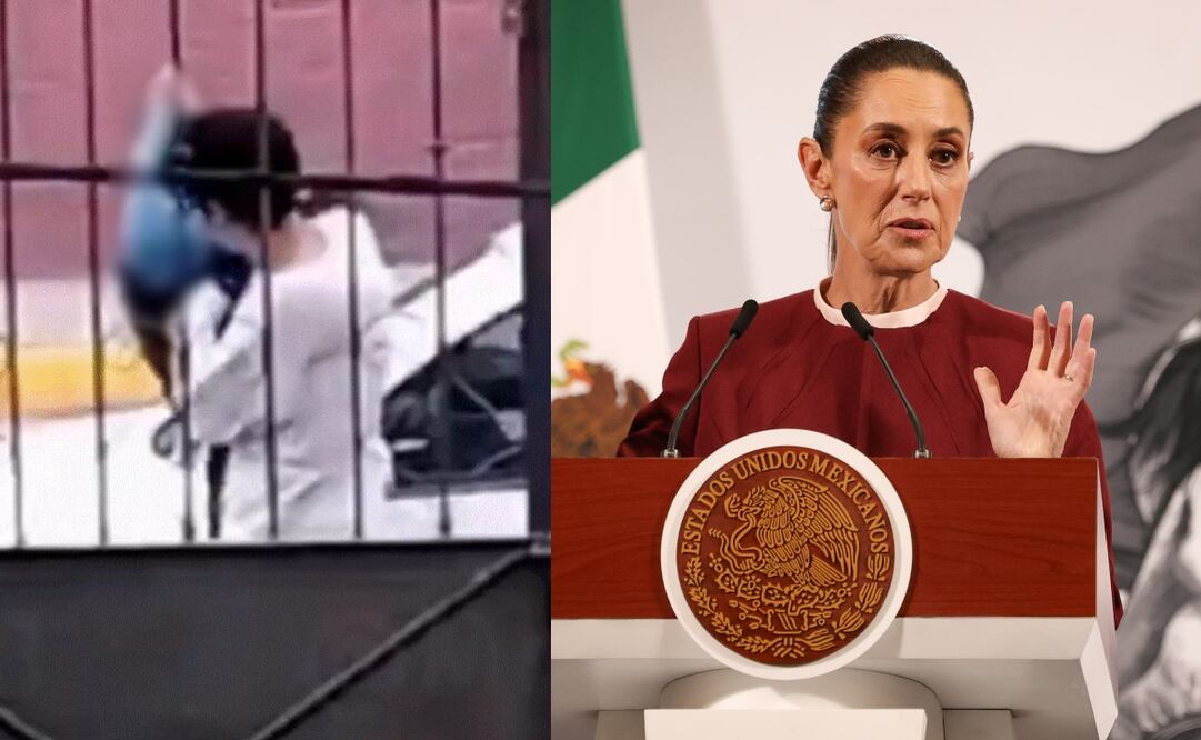 Sheinbaum reacciona a abandono de bebé en una bolsa en Tultitlán. Foto: Luis Camacho / Especial