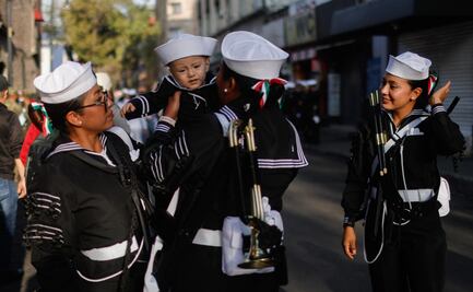 Participan 2 mil 873 elementos de la Marina  en el desfile cívico militar del 16 de septiembre