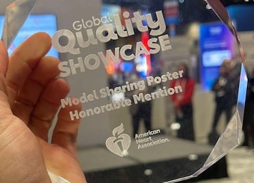 Hospital de Cardiología del IMSS obtiene el Global Quality Showcase; Zoé Robledo felicita a médicos