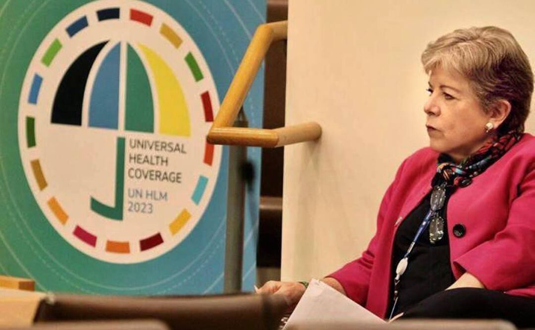 Alicia Bárcena en la Asamblea General de la ONU / Foto: SRE