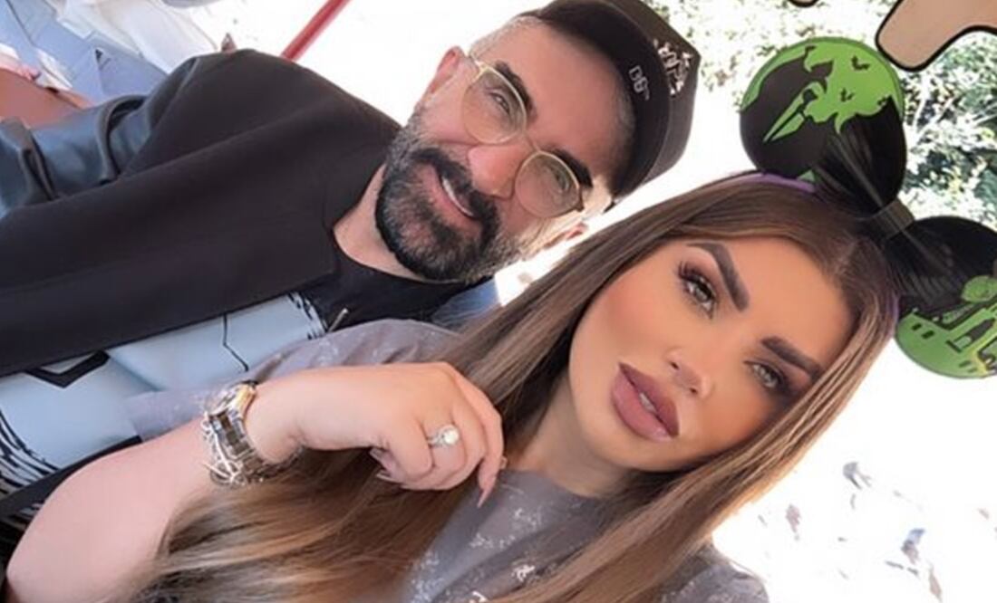 Foto de Vicente Fernández Jr. y su esposa Mariana, 20 años menor que él, genera burlas en redes