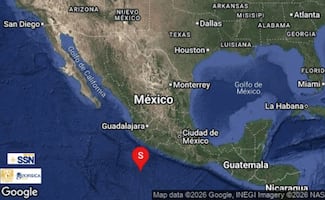 Sismo de magnitud 5.5 sacude frente a costas de Michoacán; epicentro se ubicó mar adentro  