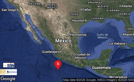 Sismo de magnitud 5.5 sacude frente a costas de Michoacán; epicentro se ubicó mar adentro