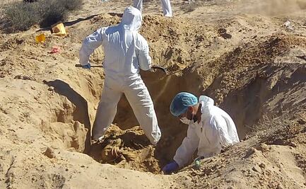 Localizan 10 osamentas dentro de cinco fosas en Sonora