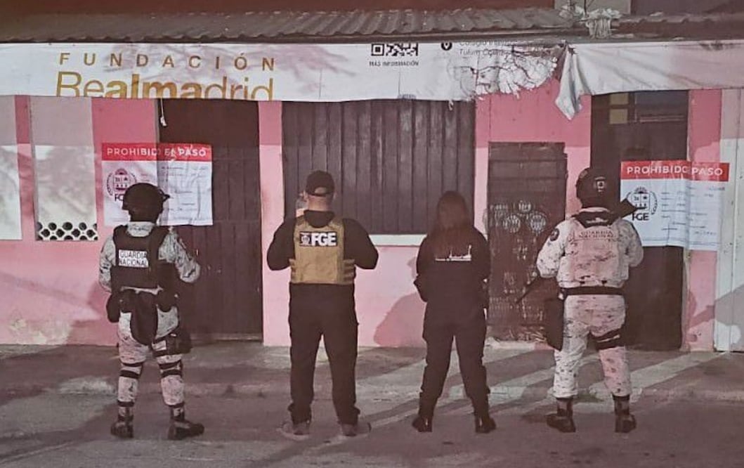 La Fiscalía General del Estado da a conocer que durante un cateo fueron rescatadas 21 mujeres de nacionalidad mexicana y cinco colombianas. Foto: Especial