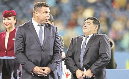 Maradona se burla de Cristiano y Messi