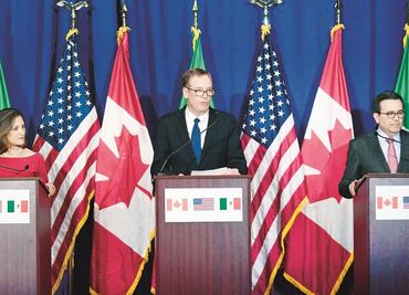 Anuncian reunión trilateral sobre TLCAN para el próximo viernes