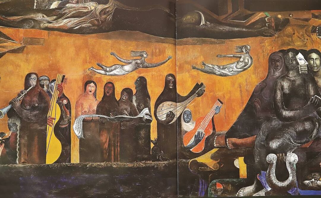 Fotos del libro "UNAM: 100 años de muralismo". Fotos: Berenice Fregoso / EL UNIVERSAL