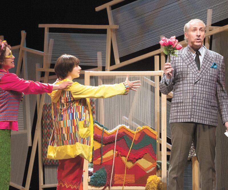 La obra retrata la historia de un niño hecho en fábrica. Foto: CORTESÍA