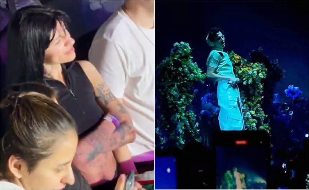 Cazzu en el concierto de anoche de Humbe.
Fotos: X