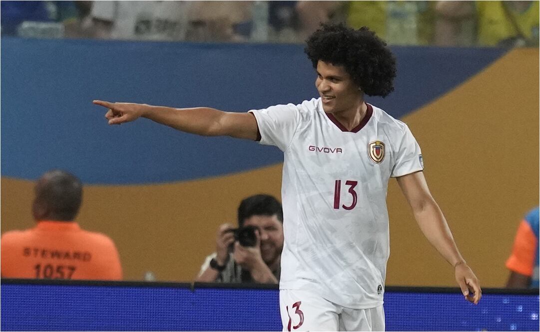 Eduard Bello rescató el empate con Venezuela frente a Brasil