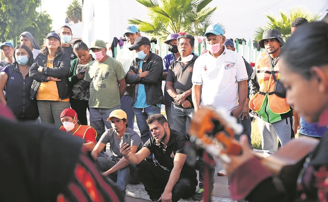 Los migrantes han manifestado estar conformes con la atención que han recibido en la Ciudad, dijo el secretario de Gobierno local. Fotos: Valente Rosas. EL UNIVERSAL