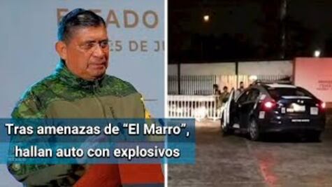 Aseguran auto con explosivos tras amenazas a refinería de Salamanca