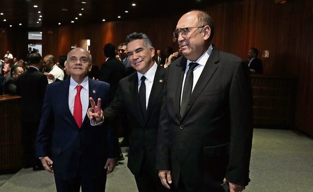 Líderes del PRI lamentaron la decisión del PAN de no pensar en alianzas para 2027 y aseguraron que sólo la unión de fuerzas le podría complicar el panorama a Morena para no mantener la mayoría. Foto: Graciela López / CUARTOSCURO