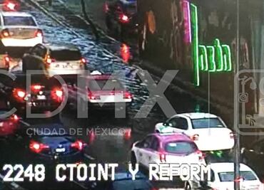 Lluvia deja 8 anegaciones en diversos puntos de la CDMX