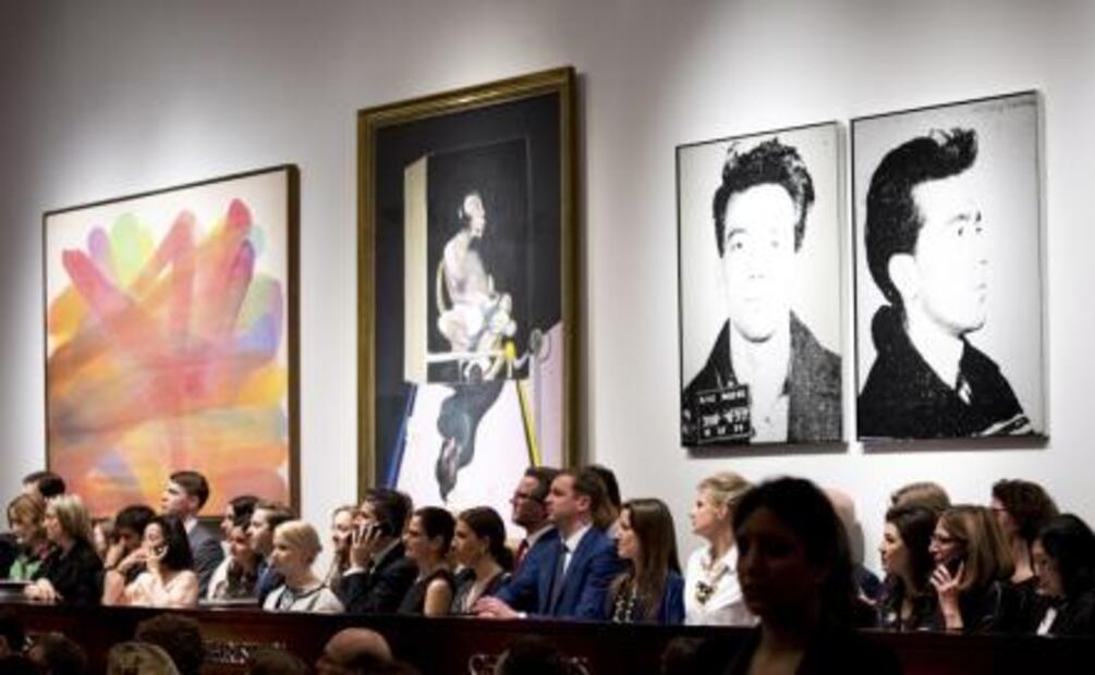 Subastan obra de Warhol en el que retrata a un criminal
