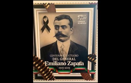 Presentan elementos para conmemorar centenario luctuoso de Zapata