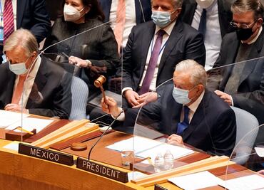 Este es el mensaje íntegro de AMLO ante el Consejo de Seguridad de la ONU