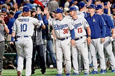 Dodgers con Hill Y Cubs con Arrieta