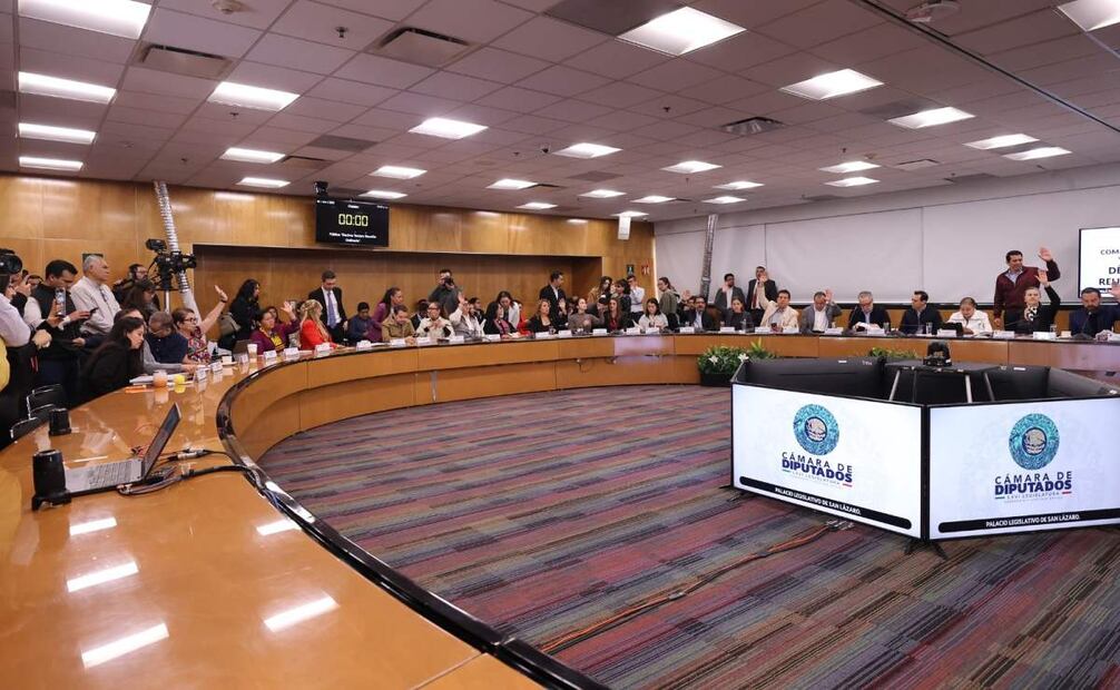 Comisión de Presupuesto y Cuenta Pública en su Décima tercera reunión ordinaria en San Lázaro este lunes 3 de noviembre de 2025. Foto: Especial