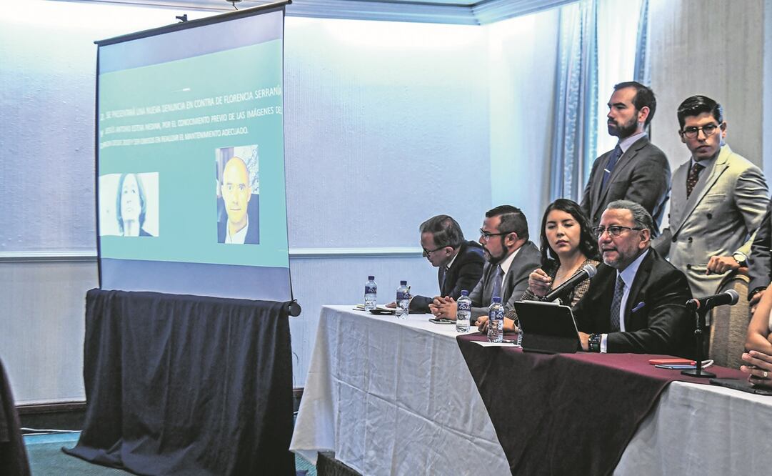 El abogado Gabriel Regino dijo que el próximo miércoles presentará una denuncia en contra de la extitular del Metro, Florencia Serranía. Foto: Juan Armando Ramírez. EL UNIVERSAL