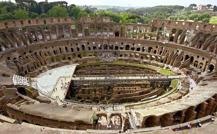Coliseo romano revive la historia de la dinastía Severa