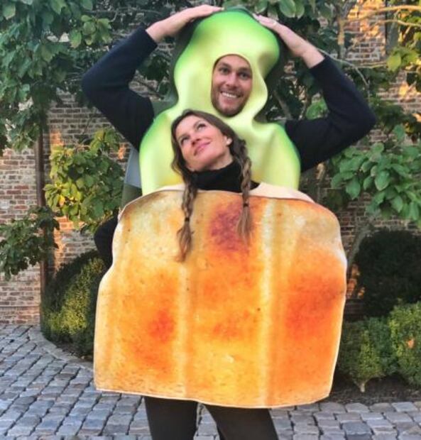 Así se disfrazaron Brady y otros deportistas para Halloween