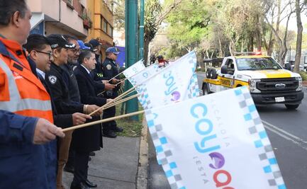 Alcalde de Coyoacán da banderazo de salida al primer dispositivo de chatarrización de 2024