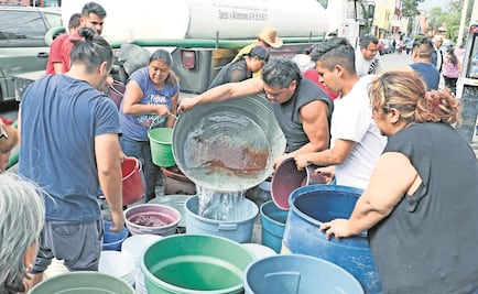 Contingencia en CDMX por falta de agua; afectadas 7 delegaciones y 900 mil capitalinos