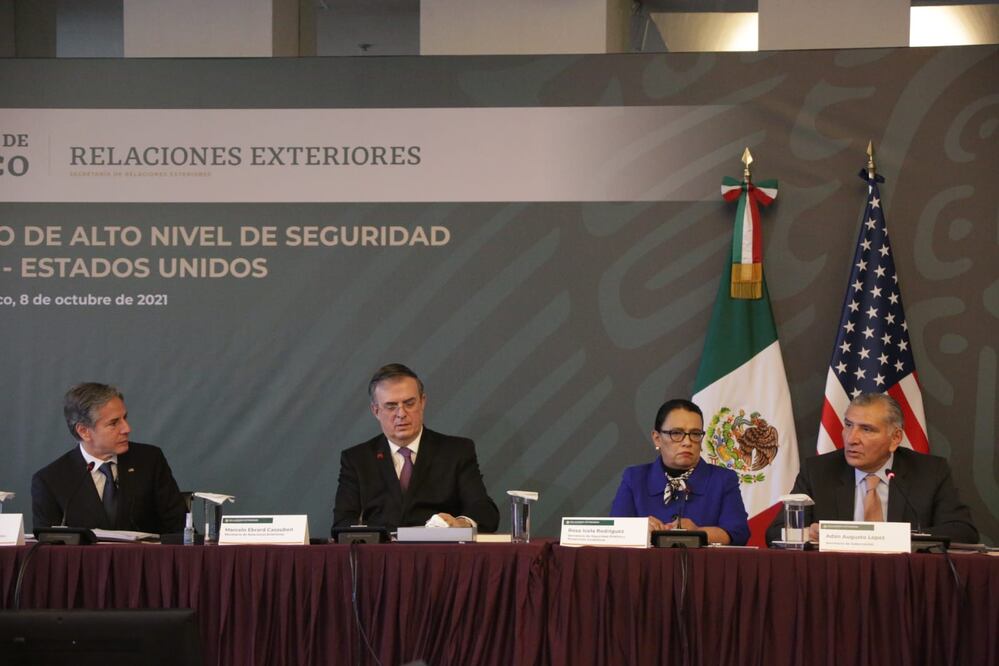 Se lleva a cabo el Diálogo de Seguridad de Alto Nivel entre México y Estados Unidos. Foto:Especial