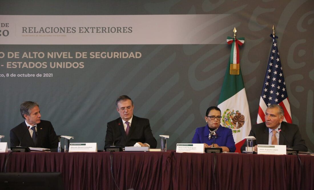 Se lleva a cabo el Diálogo de Seguridad de Alto Nivel entre México y Estados Unidos. Foto:Especial