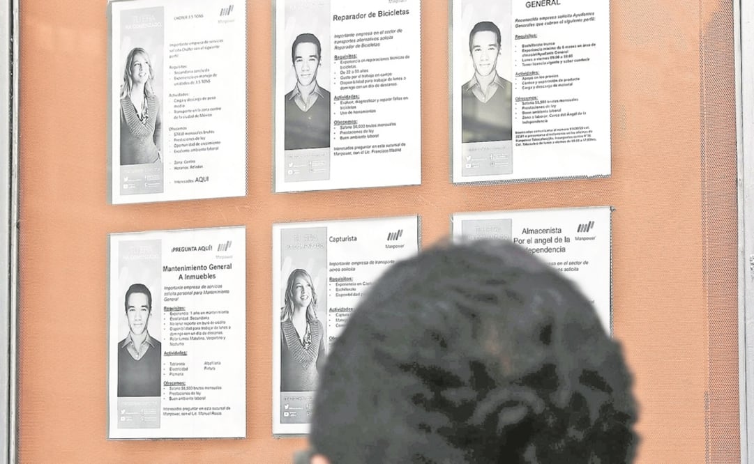 Ocupación. De acuerdo con datos del CEESP, hay 2.2 millones de personas con ingresos de hasta dos salarios mínimos. Foto: ARCHIVO EL UNIVERSAL