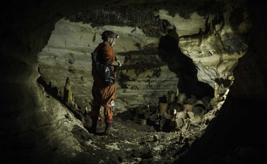 Last March, researchers revealed how they rediscovered the Balamkú cave – Photo: Karla Ortega/EFE