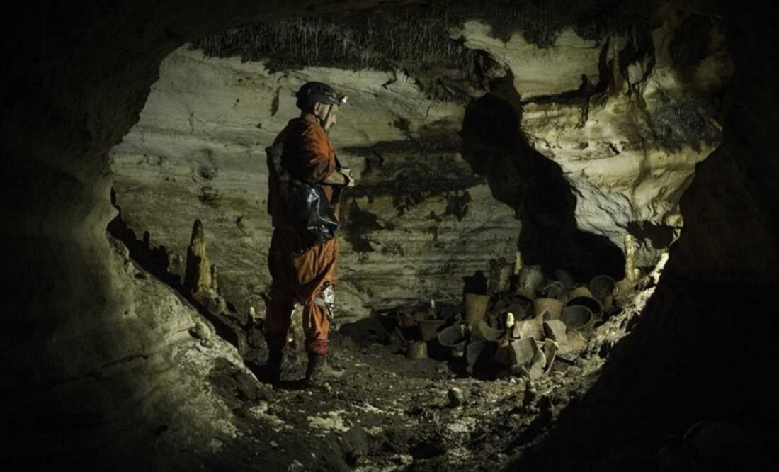 Last March, researchers revealed how they rediscovered the Balamkú cave – Photo: Karla Ortega/EFE