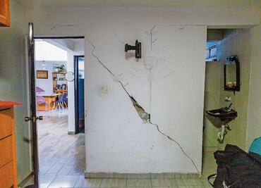 Paulina huyó de los temblores y 12 años después vuelve a temerles