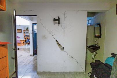 Paulina huyó de los temblores y 12 años después vuelve a temerles