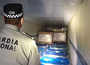 Guardia Nacional decomisa droga en siete estados