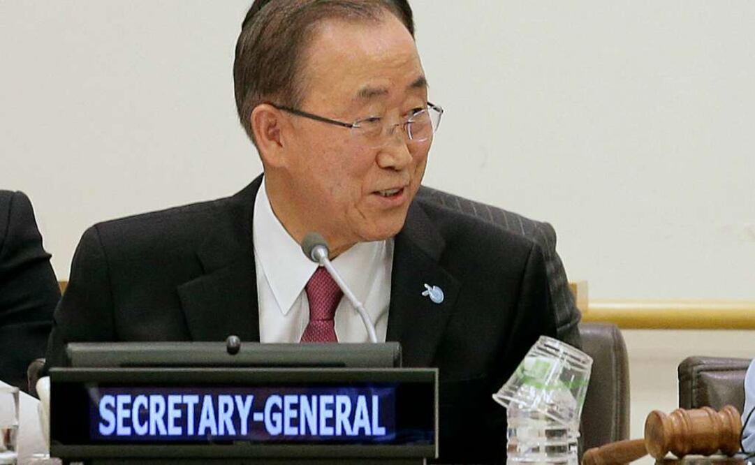 El secretario general de la ONU, Ban Ki-moon. Foto: AP