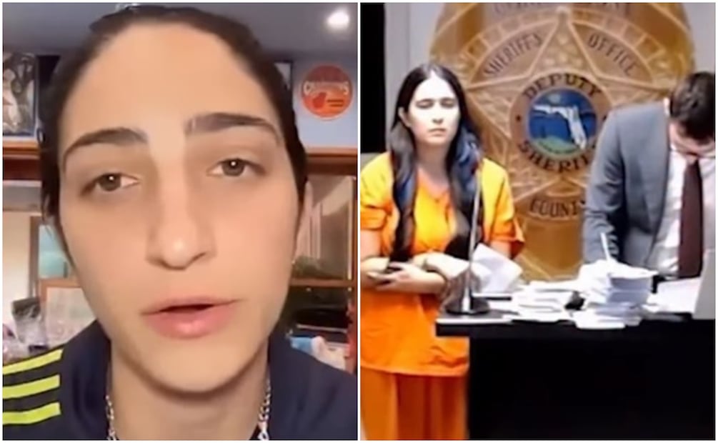 Emily Estefan testificó en un caso de violencia doméstica. Su pareja quedó en libertad. “No tengo miedo, no quiero ninguna orden contra ella”, dijo.