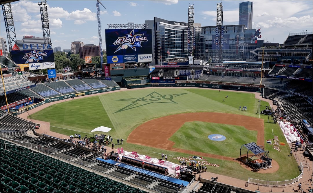 Truist Park, el escenario del Juego de Estrellas 2025. FOTO: EFE